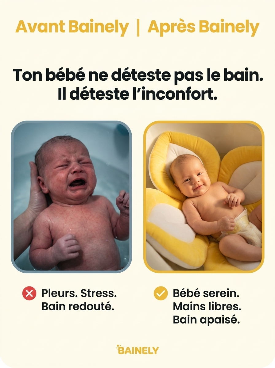 Bainely coussin de bain bébé