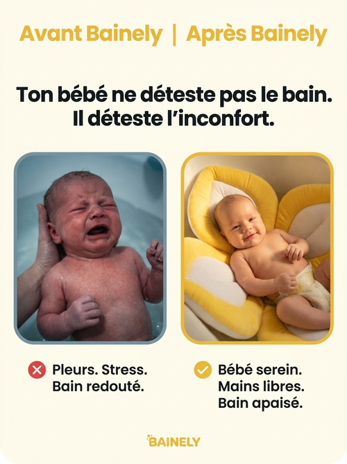 Bainely coussin de bain bébé