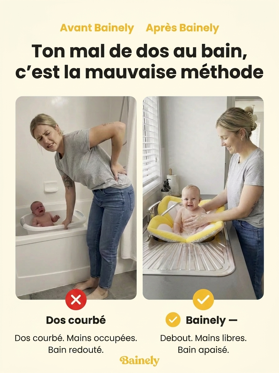Bainely coussin de bain bébé