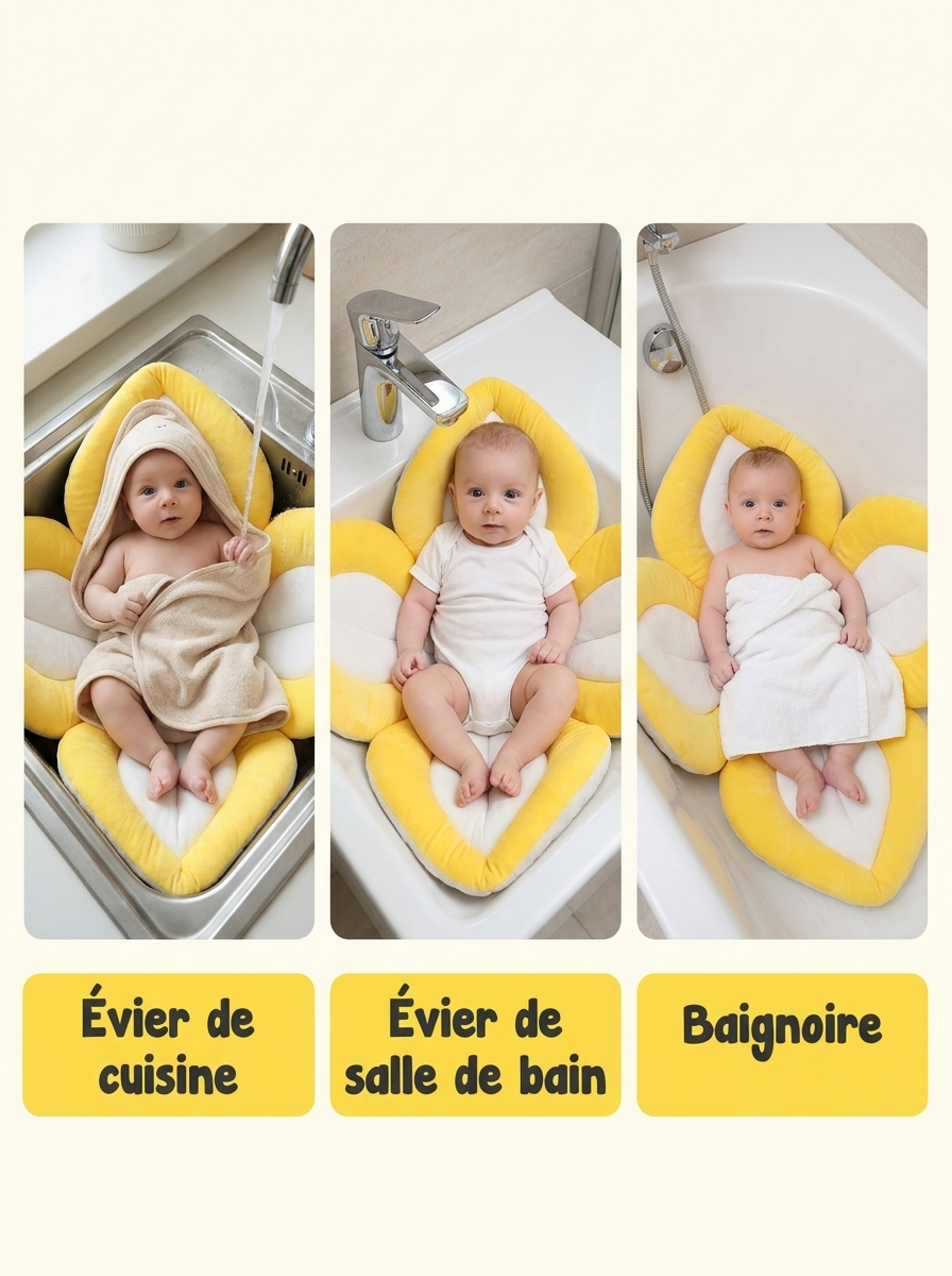 Bainely coussin de bain bébé